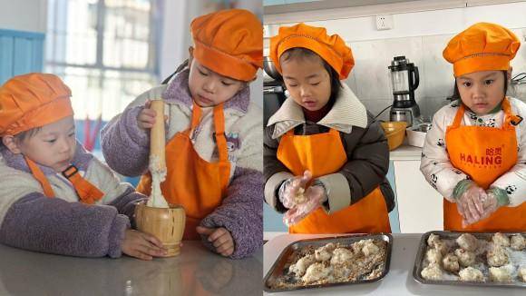 舌尖上的客家味—尋烏縣幼兒園（石田心園）美食坊打餈粑活動紀實
